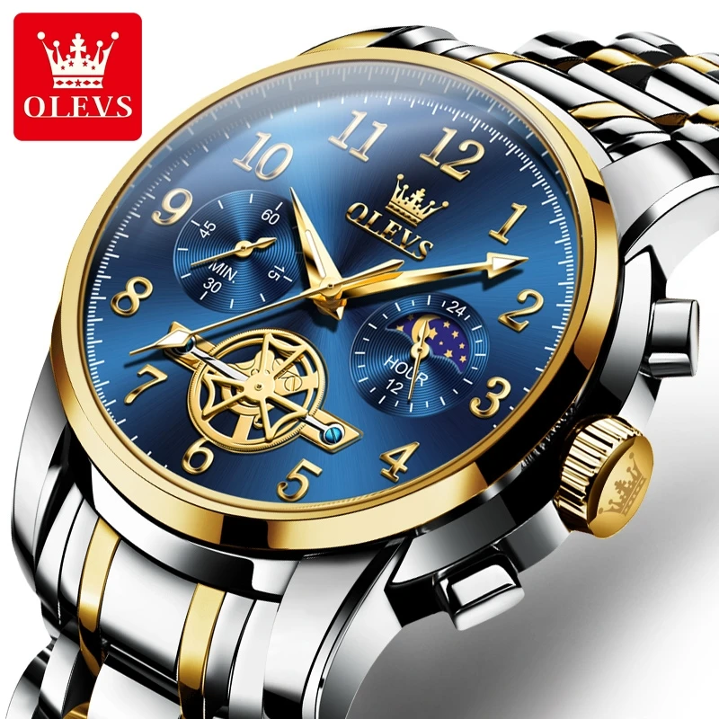 瑞士认证品牌腕表男士手表2025全自动高档腕表多功能防水夜光男表