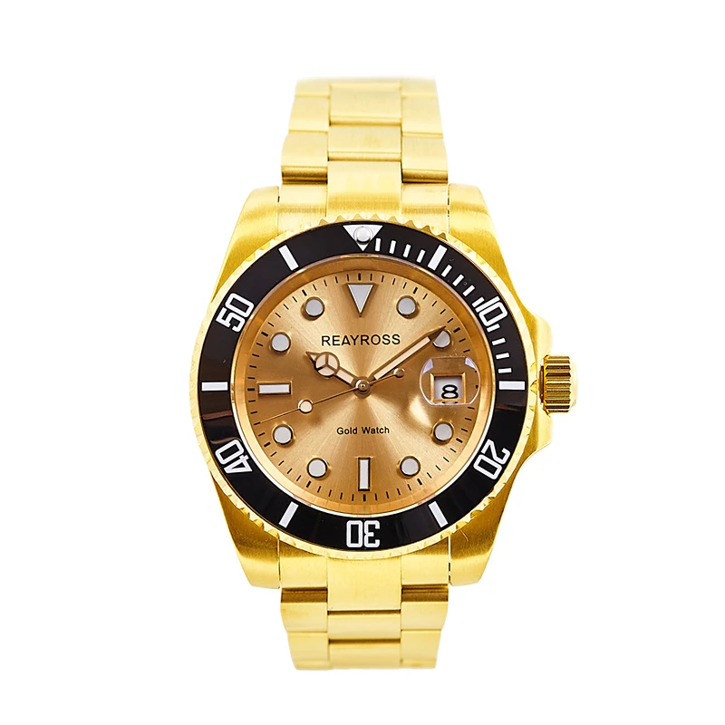 【水鬼】REAYROSS/足金999/全自动机械手表经典奢华腕表