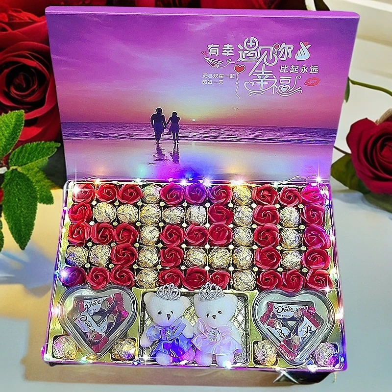 Dove/德芙圣诞节糖果巧克力礼盒装糖果礼物送女朋友老婆媳妇生日