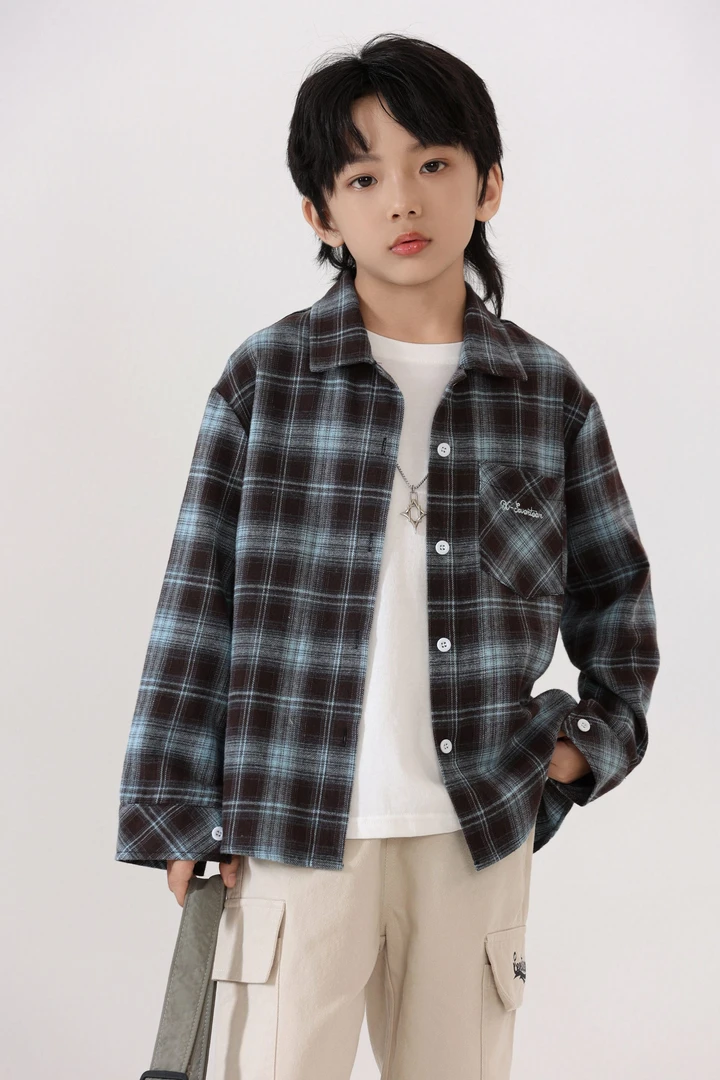 线下699！X-17磨毛全棉衬衫