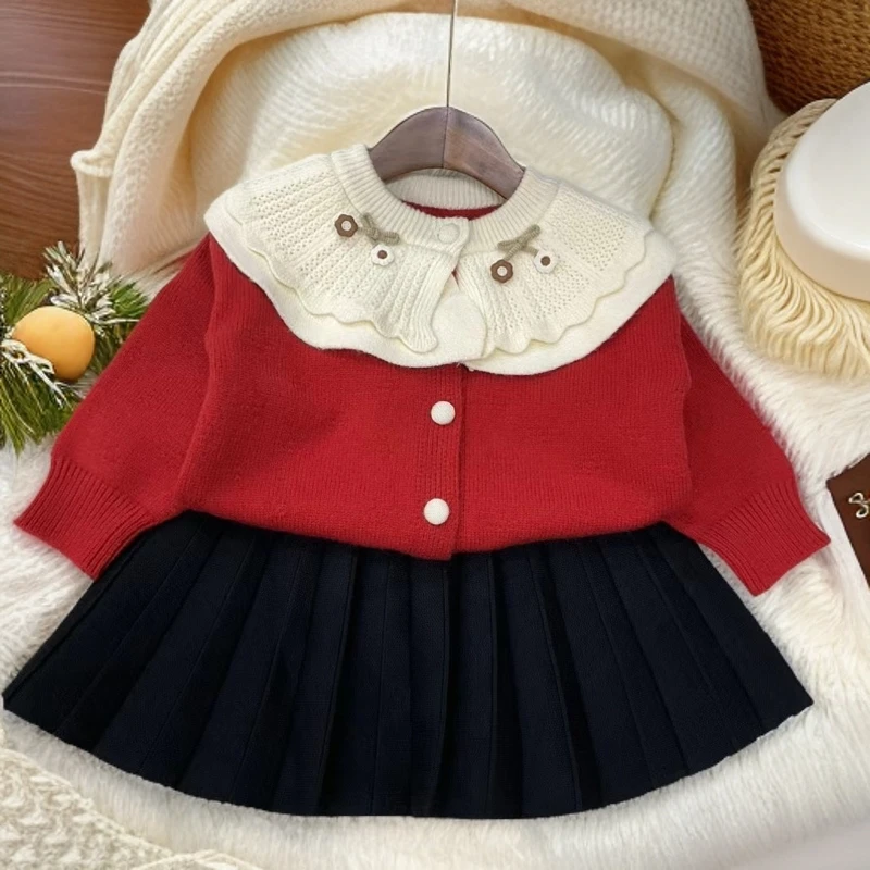 【编码600-800】儿童孤品圆领毛衣宝宝冬季套头圆领秋冬洋气