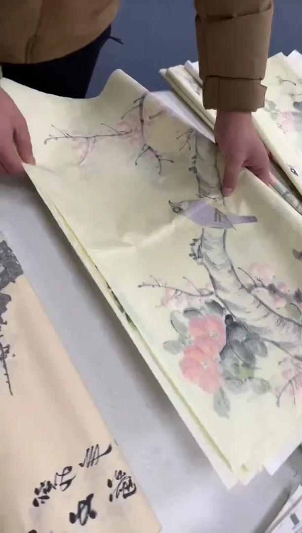 【闪购商品】绘画秦霞斗方