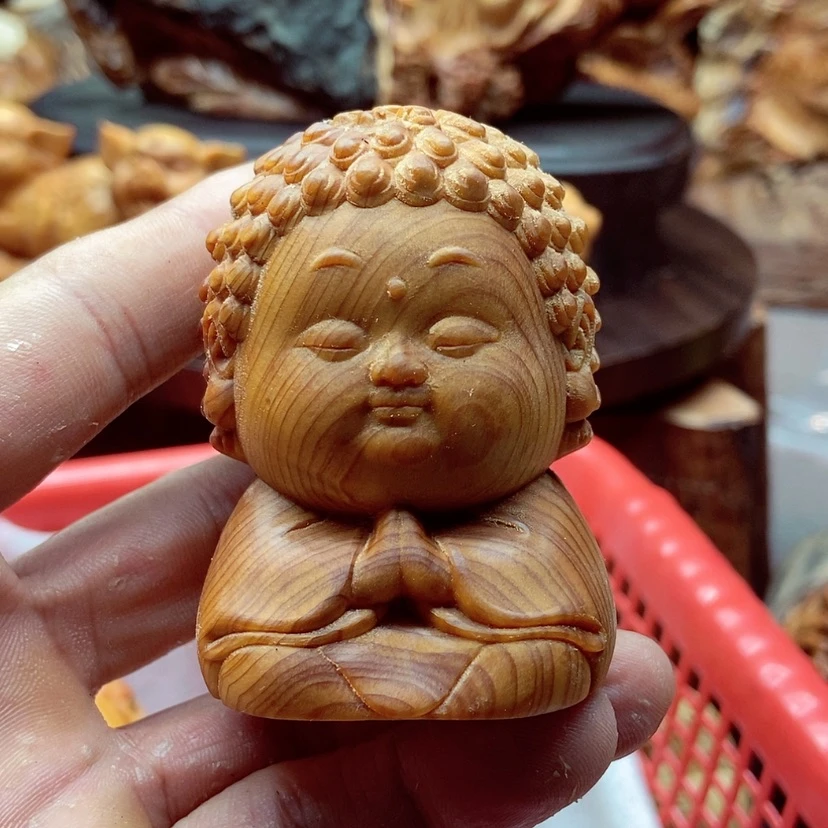 【闪购商品】柏木根雕大***绘