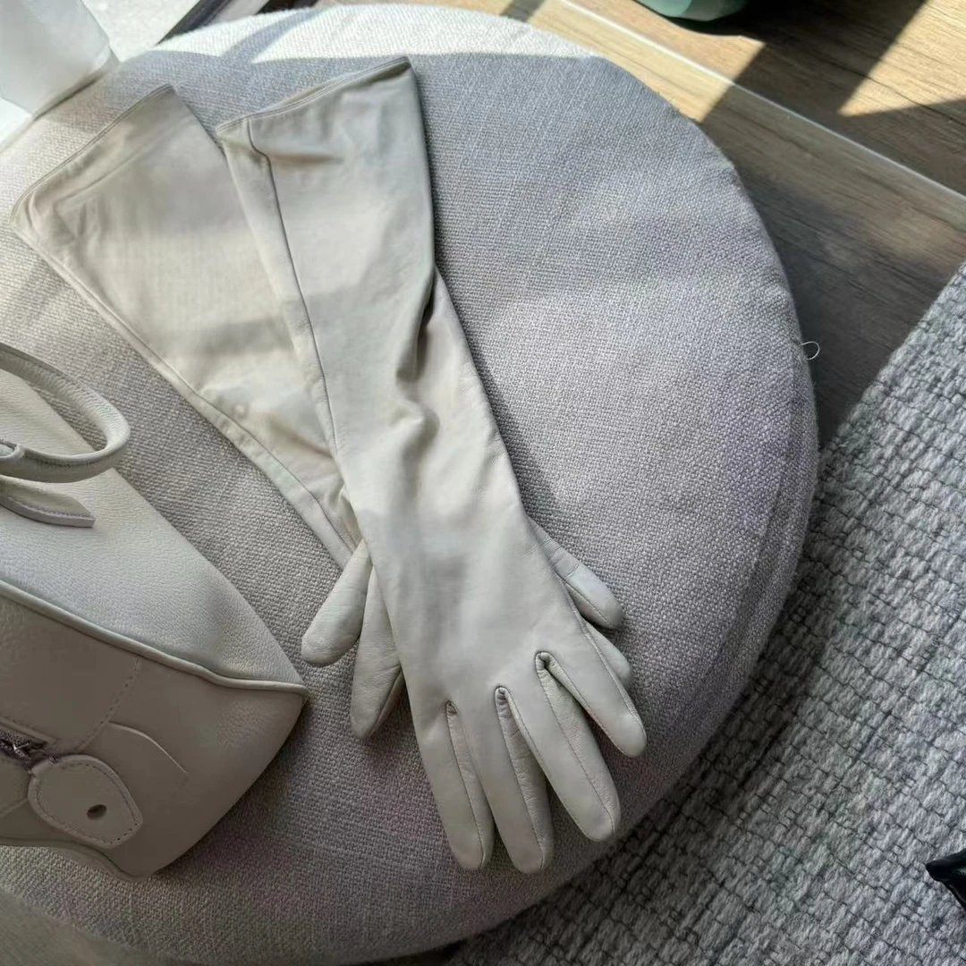 设计师时尚新款简约真皮女士手套(160002)
