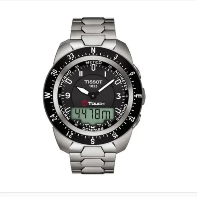 99新 Tissot/天梭 未使用触屏系列男士石英/K-T013.420.44.057.00