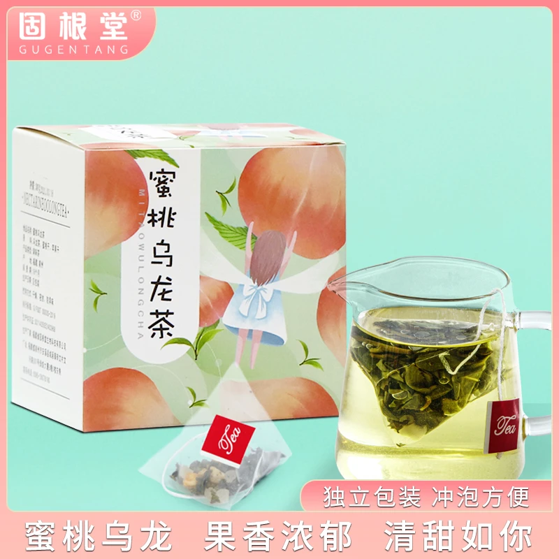蜜桃乌龙茶冷泡茶组合花草茶水果茶茶包袋泡茶独立10小包果香