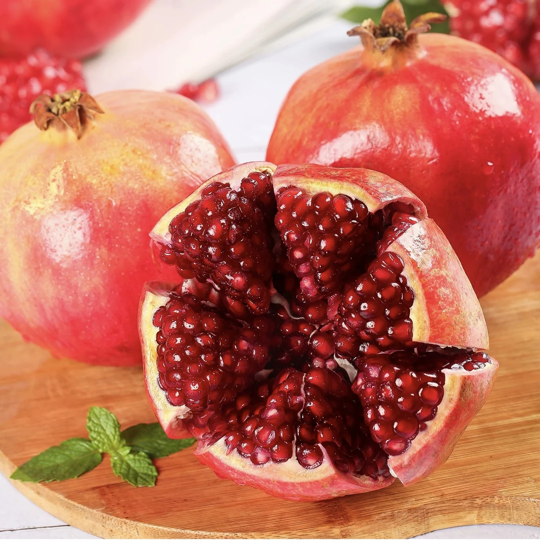 四川会理突尼斯软籽石榴 新鲜现采香甜爆汁