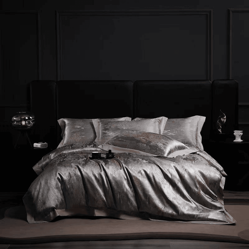 【HZR】轻奢欧式全棉重磅高精密私人订制四件套-琉璃