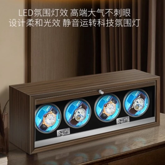 灿炫立式自动摇表器机械表转表器家用表盒静音防磁旋转上链手表