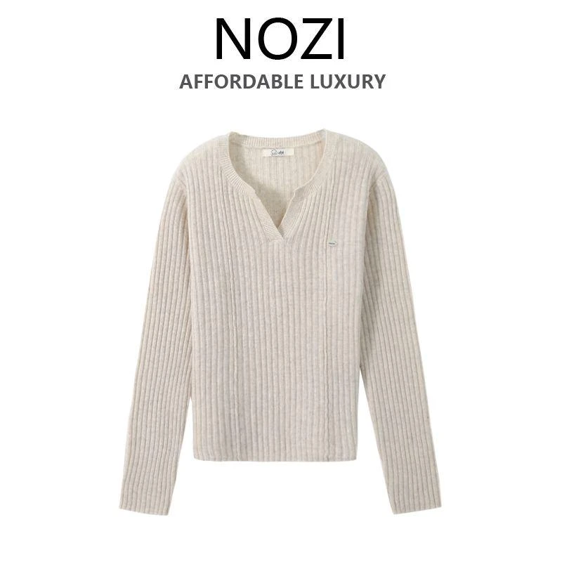 Nozi女装韩版针织衫打底内搭72718D16