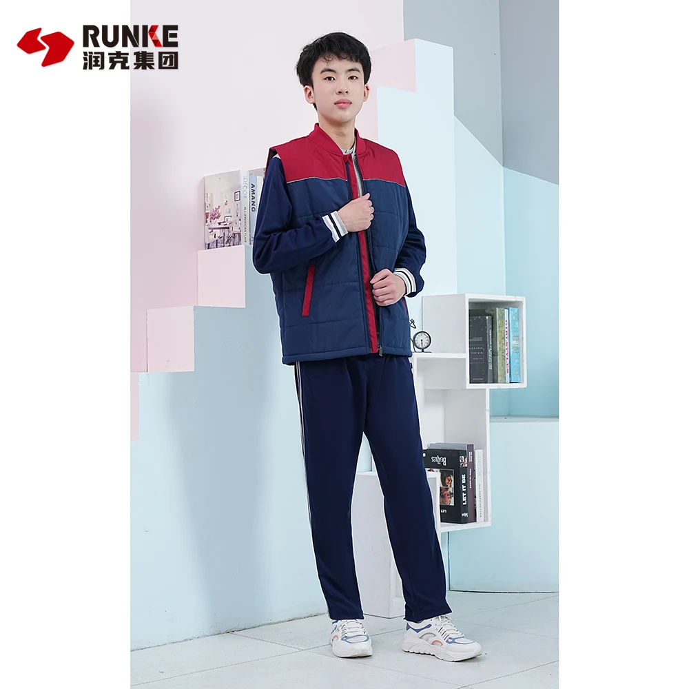 厦门海沧熹海中学男女棉马夹