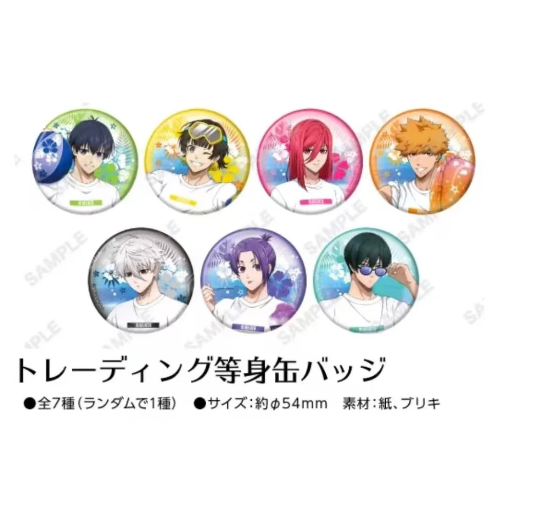 蓝色监狱 蓝锁 甜品天堂联动吧唧徽章 正版日谷 盲盒代拆
