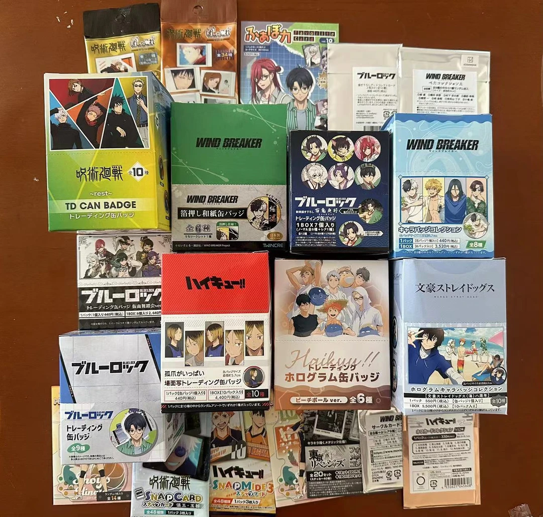 多IP混池卡牌 拍立得 透卡 吧唧徽章 【混池大乱斗 盲盒】
