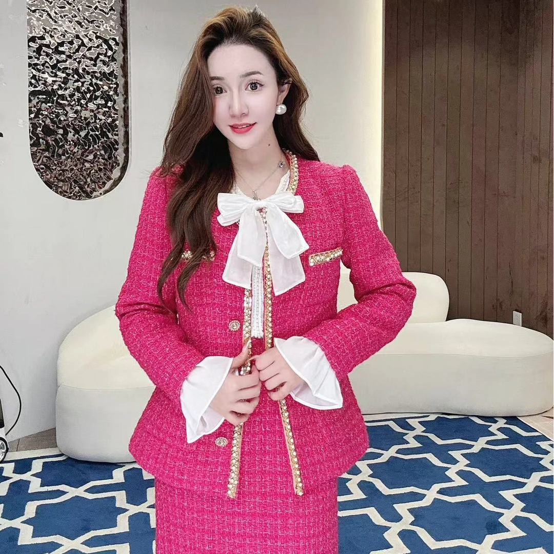 【MIA.G】【优雅阔太】羽绒小香风小香风羽绒服外套小香风羽绒服XY