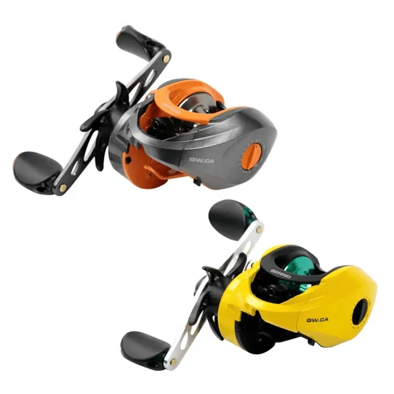 Gw光威小黄轮GWCA渔线轮微调路亚轮右手轮磁力刹车鱼线轮渔轮