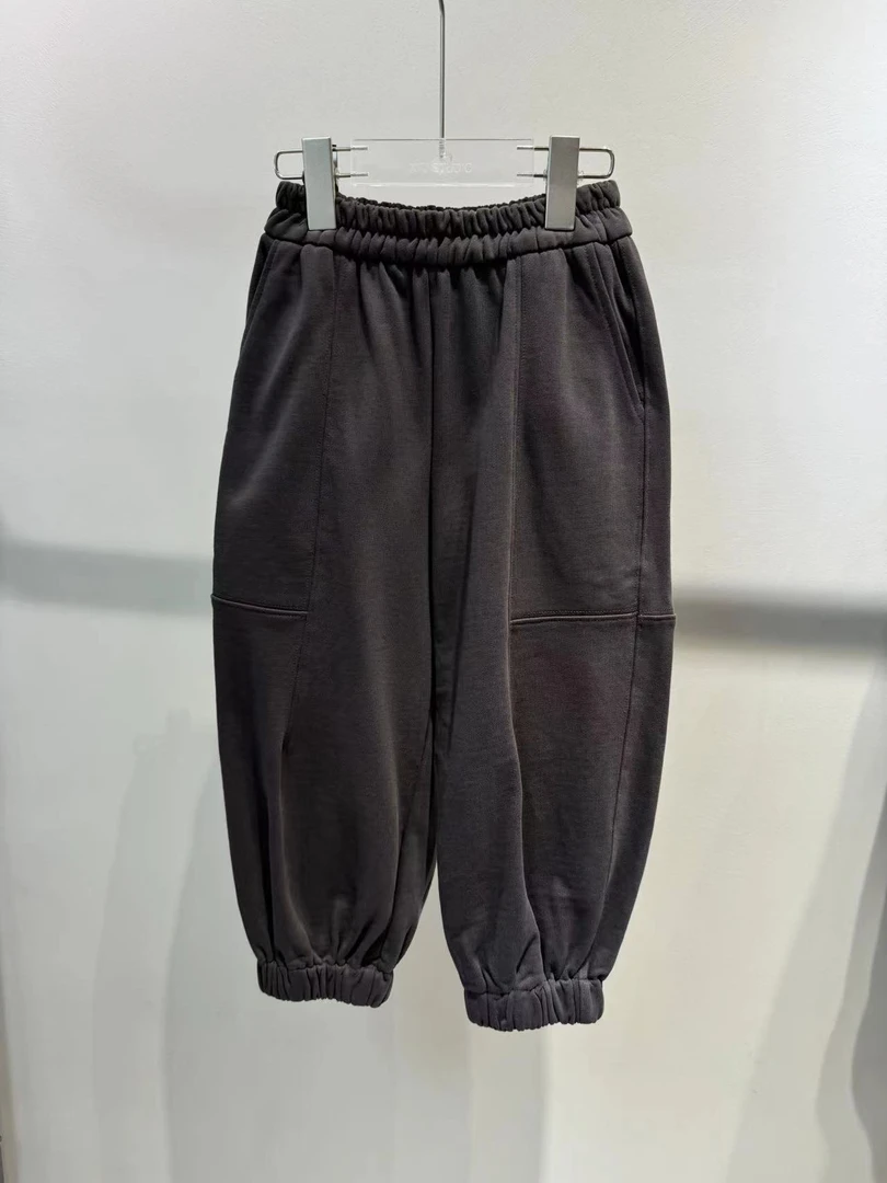 XTJ STUDIO童装 设计师款 N 简约运动裤长裤 新品