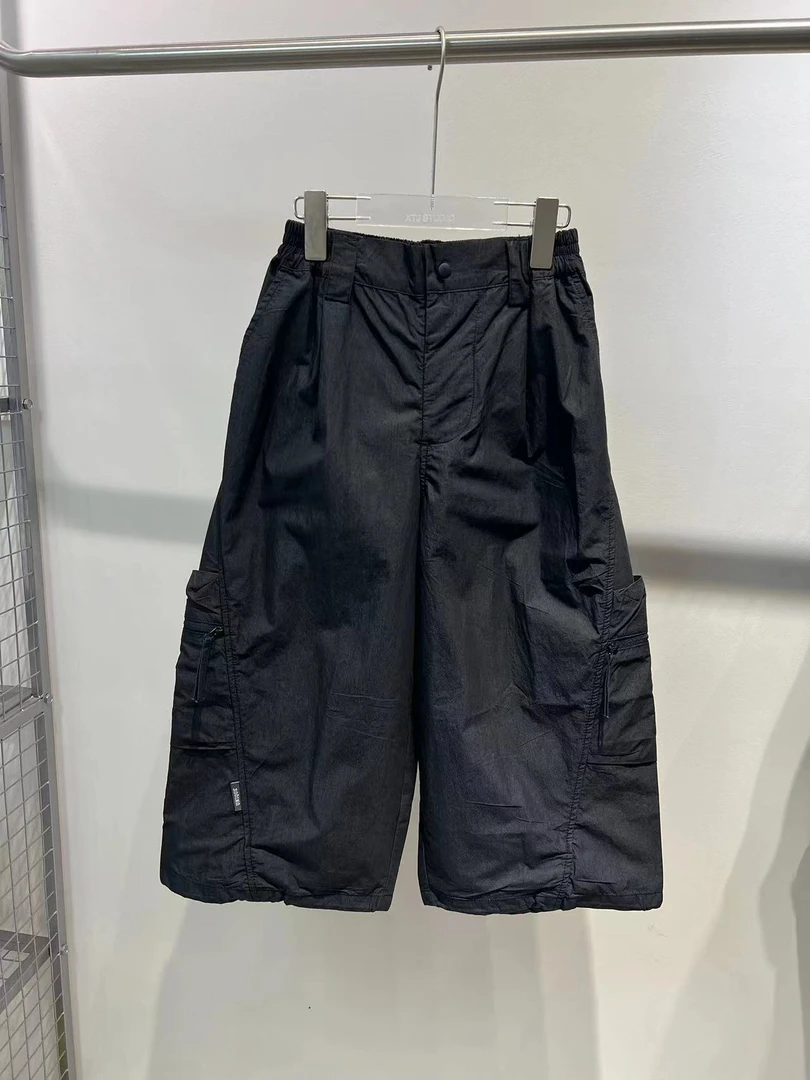 XTJ STUDIO童装 设计师款 U家 侧边大口袋休闲裤 新品