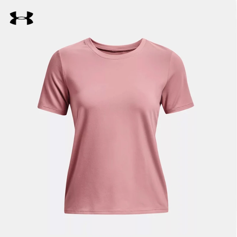 安德玛UA短袖T恤女春夏Meridian训练舒适运动上衣1379155