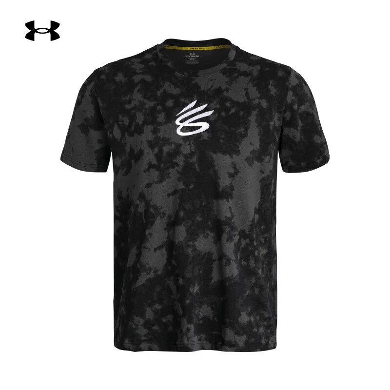 【库里短袖】安德玛UA官方新款Curry男子薄荷曼波篮球短袖Y 1380365