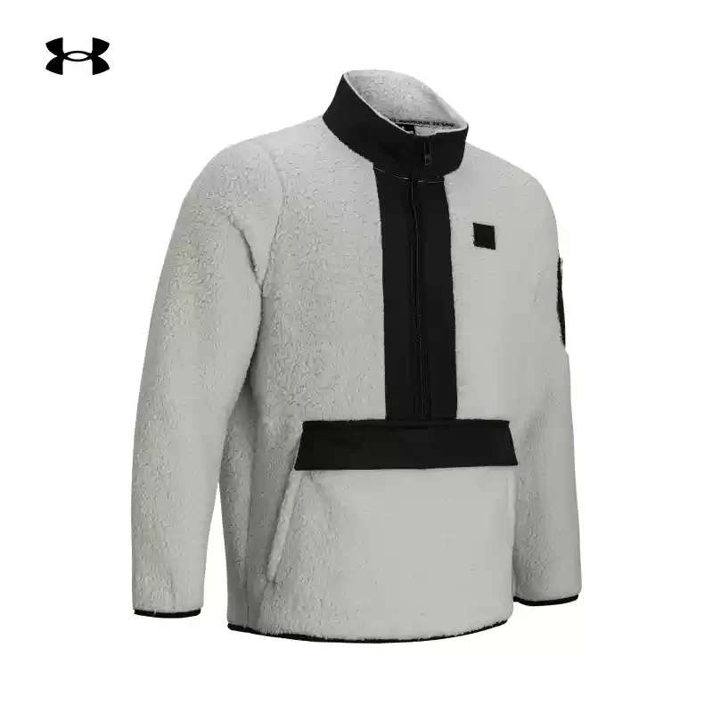 【全勇】 安德玛UNDERARMOUR男摇粒绒1/2拉链训练运动卫衣1373847