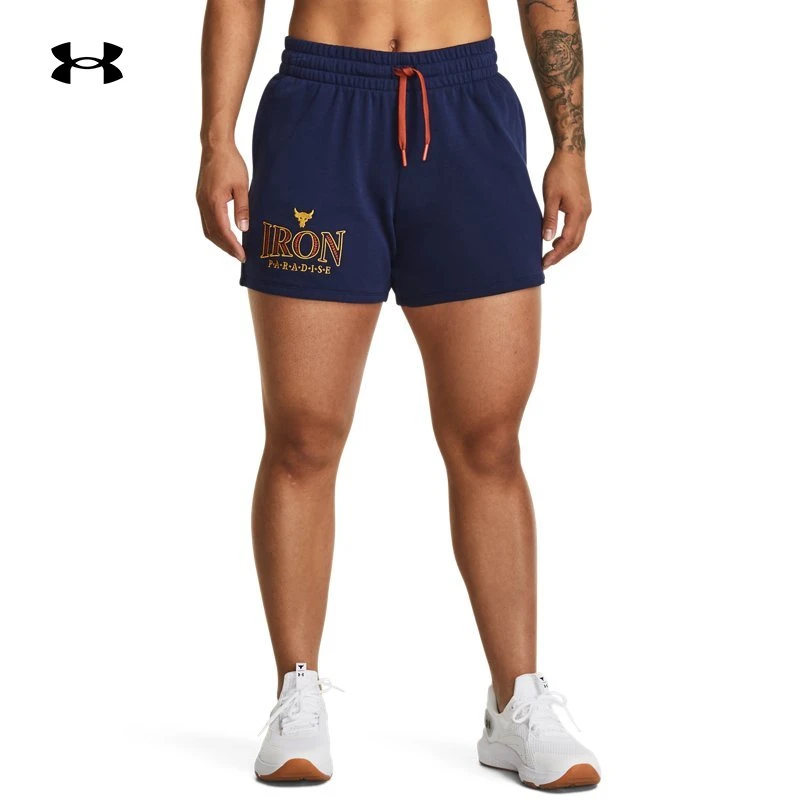 安德玛（UNDERARMOUR）强森女子训练运动短裤1380189