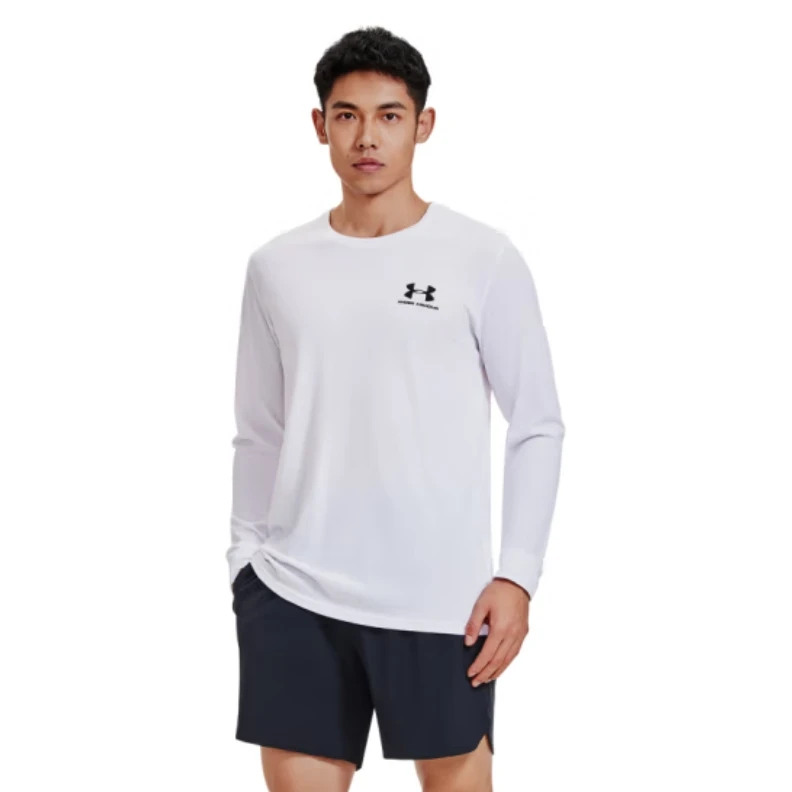 安德玛UNDERARMOURSportstyle男训练运动长袖T恤1329585