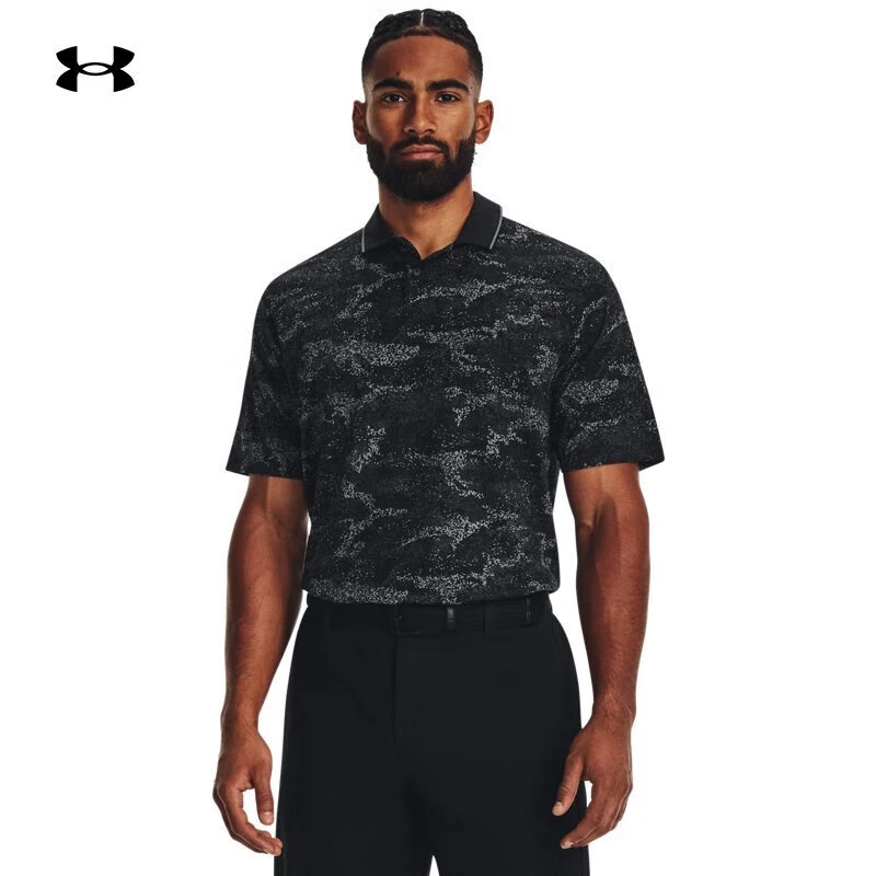 安德玛UA官方Iso-Chill男休闲高尔夫运动冰感Polo衫1377365