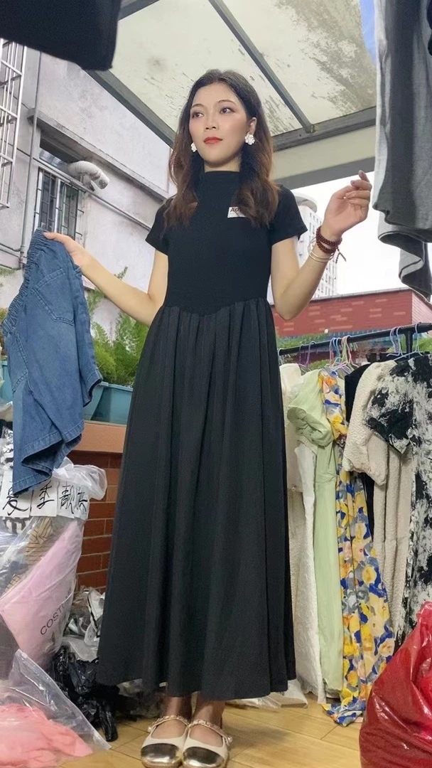 身上赫本显瘦（带口袋）连衣裙