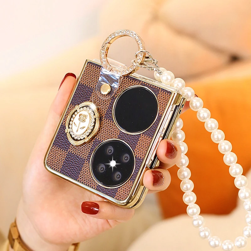 适用华为Pocket2手机壳pockets斜挎p50pocket折叠屏防摔女2代新款