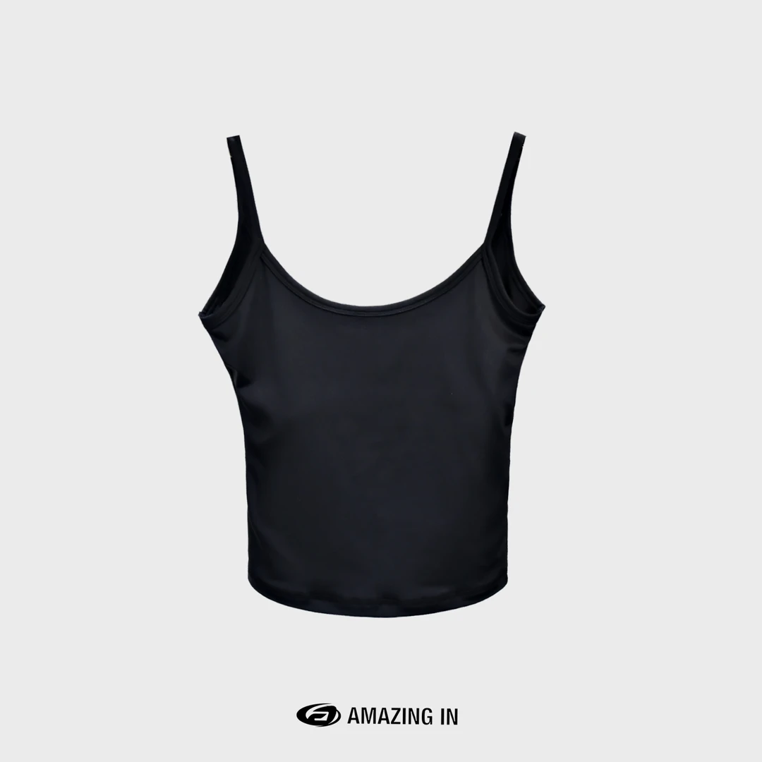 AMAZING IN 夏季百搭纯色打底舒适细吊带背心女A23716-JYXY608