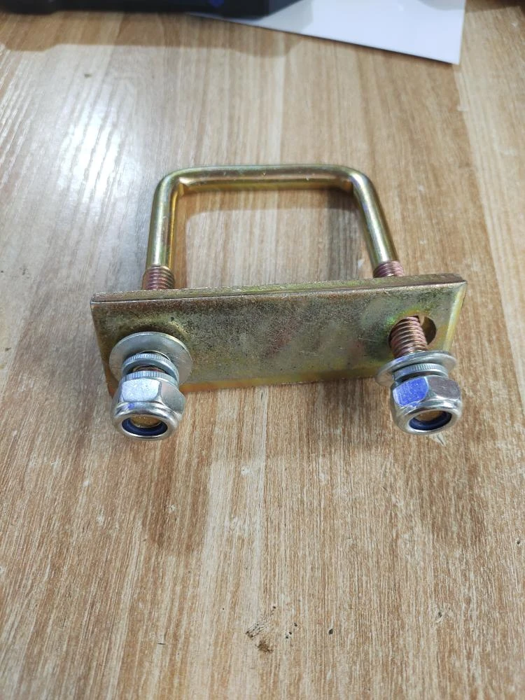 沃得锐龙收割机配件 凹板筛卡子 凹板筛U型锁 凹板筛固定件卡销锁