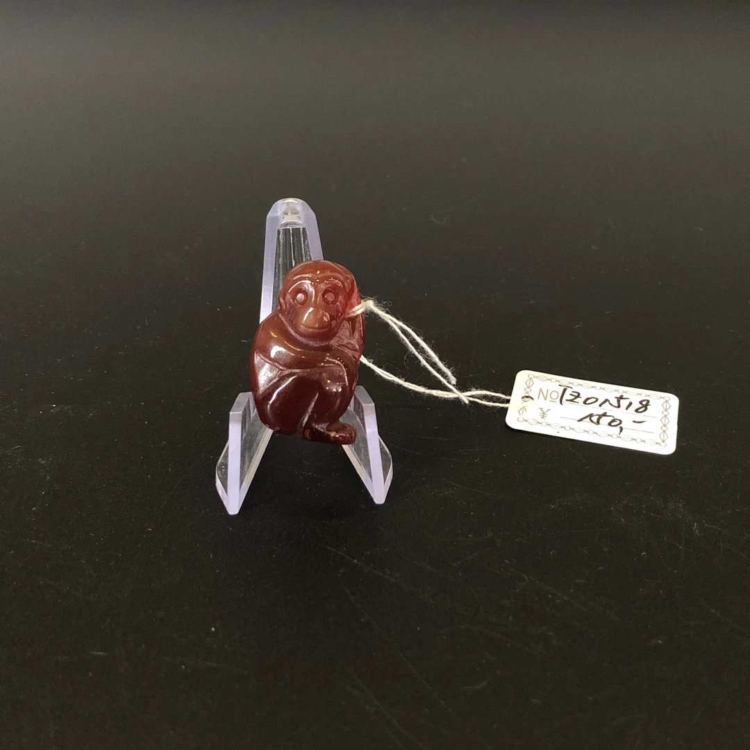 TZ01518近现代玛瑙猴