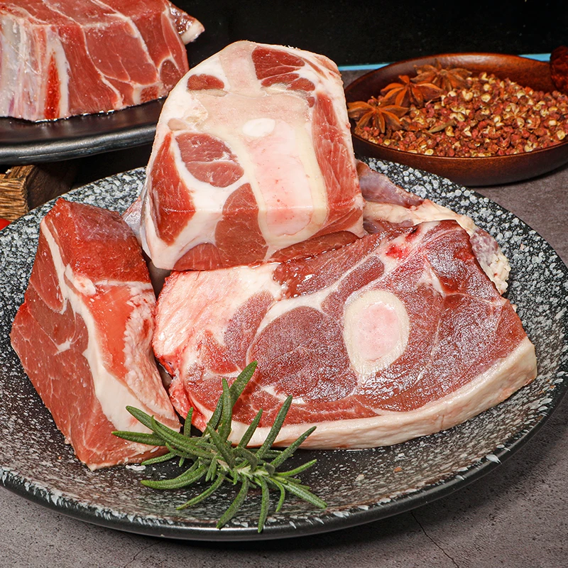 羊肉新鲜现杀全羊切块4斤内蒙古羔羊肉肋排羊排鲜嫩无膻肉质鲜美