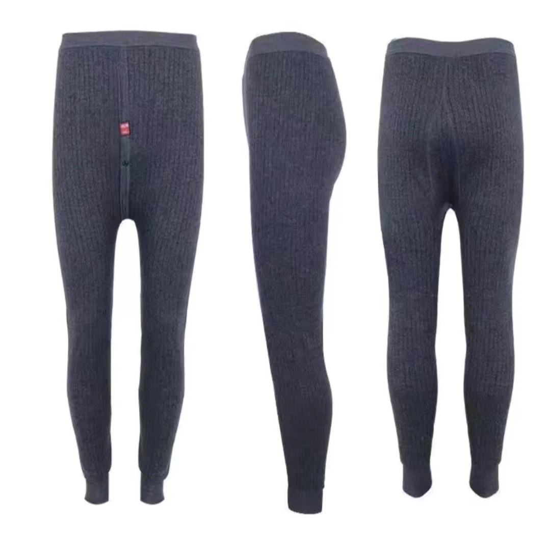 2023年冬季保暖裤男士修身加厚弹力高弹大码男款高腰