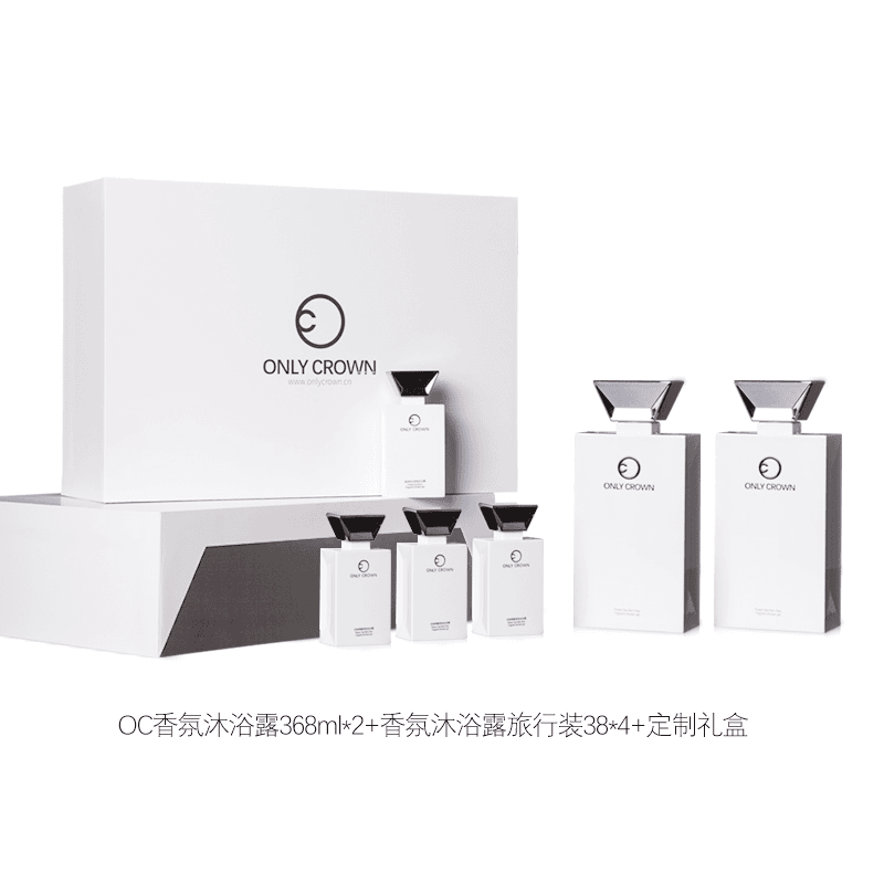 OCONLY CROWN 6瓶礼品装 森林阳光奢品时尚沐浴露 持久留香2带4