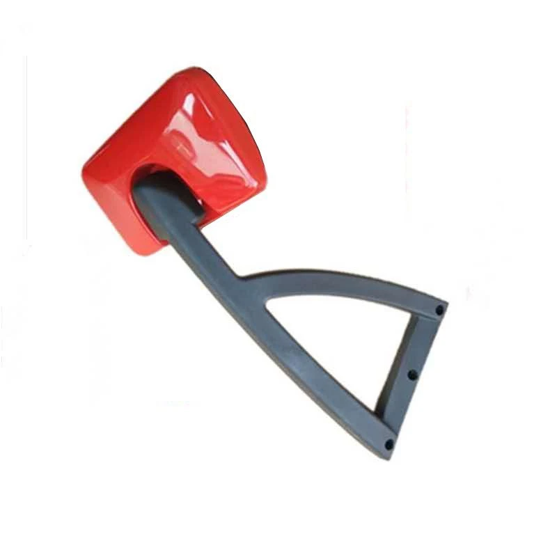 东风天龙旗舰前下视镜带支架天龙KX车头照地镜倒车曲面镜前补盲镜