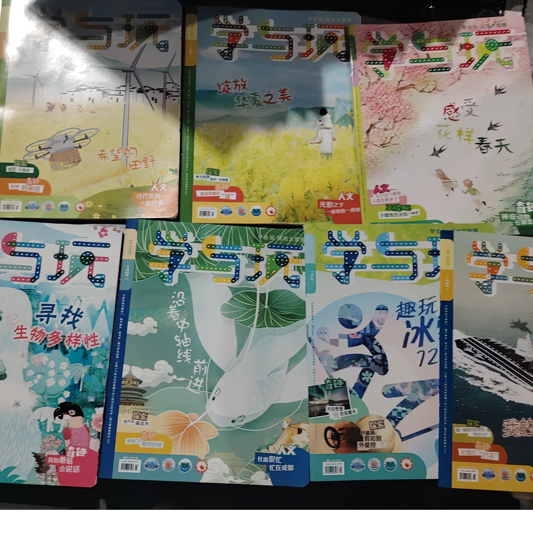 杜老师推荐《学与玩系列过刊杂志6册》