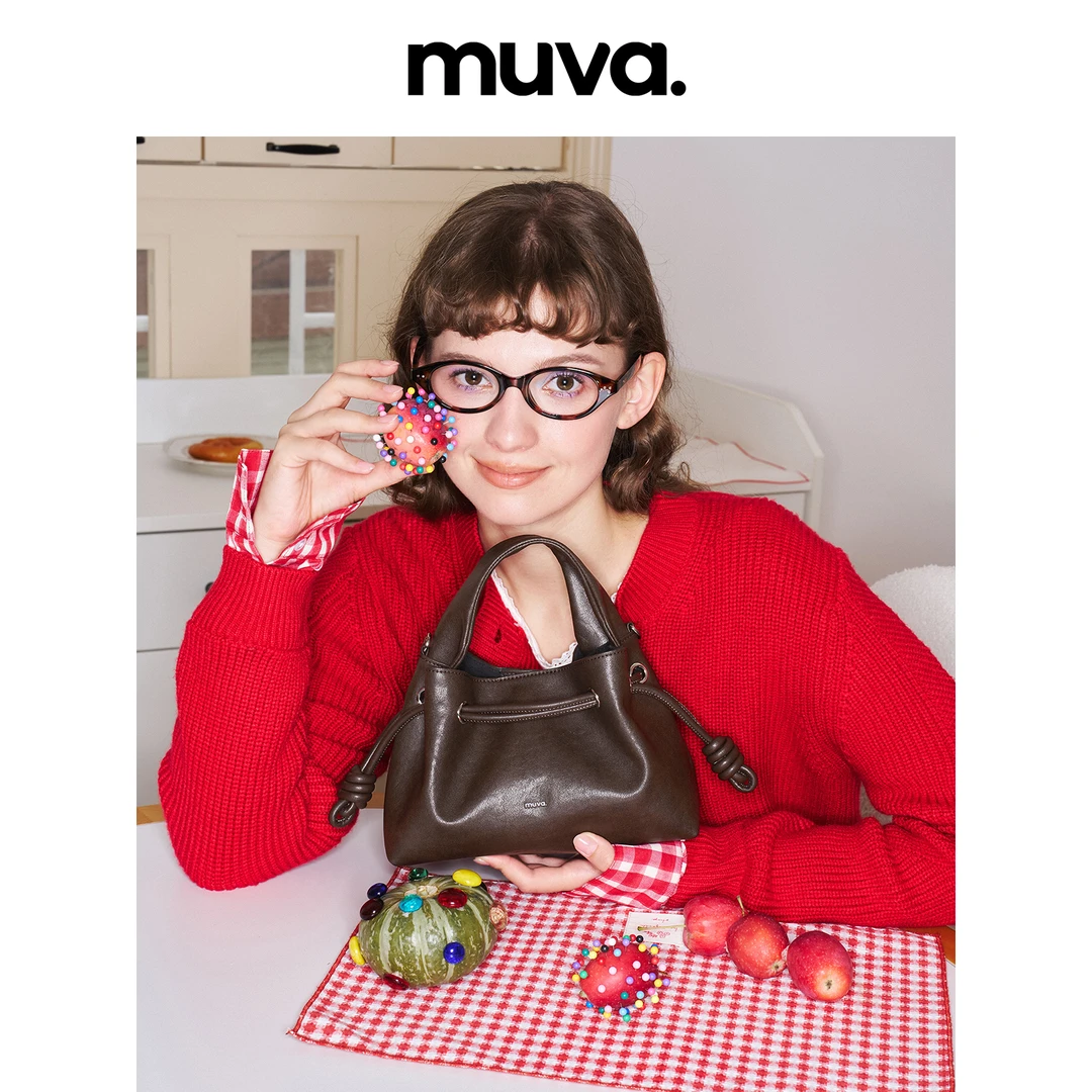 MUVA手提包包女式秋冬上班小拎包斜挎包高级感原创小众款11.4新品