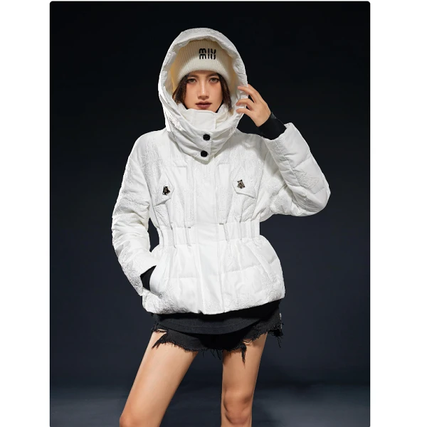 【丽公主】新款高端定制商场同款鹅绒服 女款D66632278