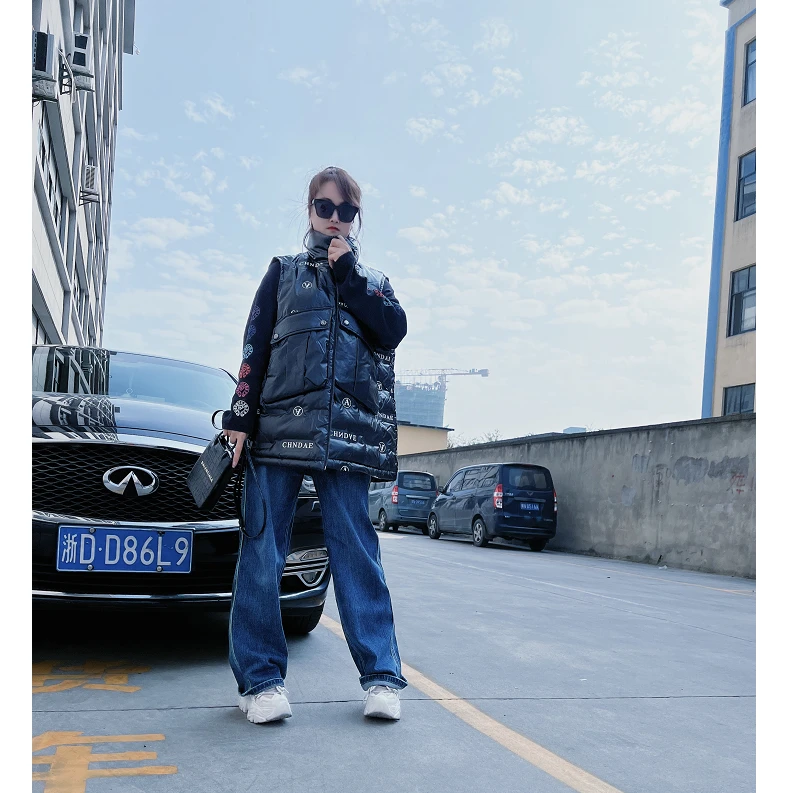 【陈大美反季专场】啲啲蔻鹅绒马甲 D66611521