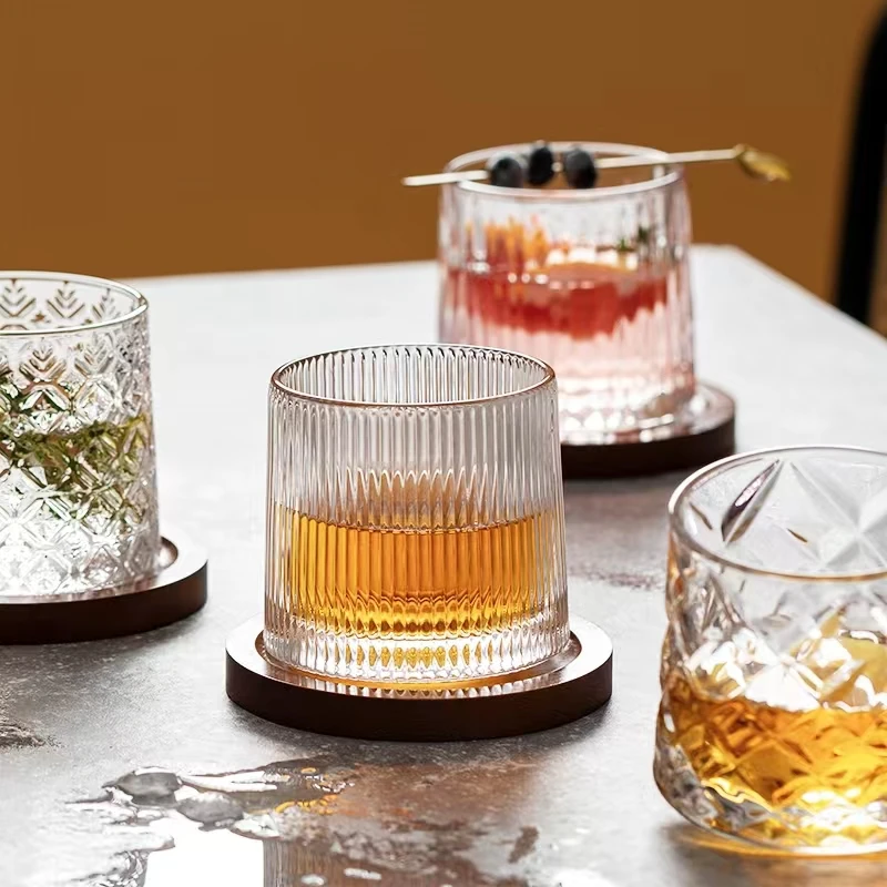 解压转转杯1个配木垫 160mL容量