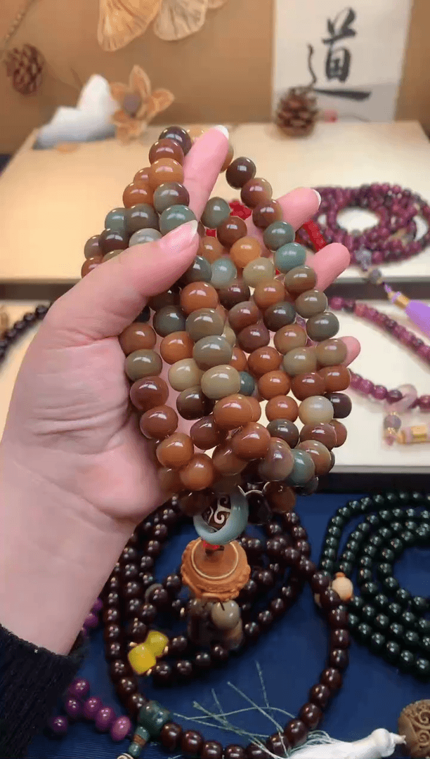 【闪购商品】菩提根/象牙果手串大敦煌108颗带香囊