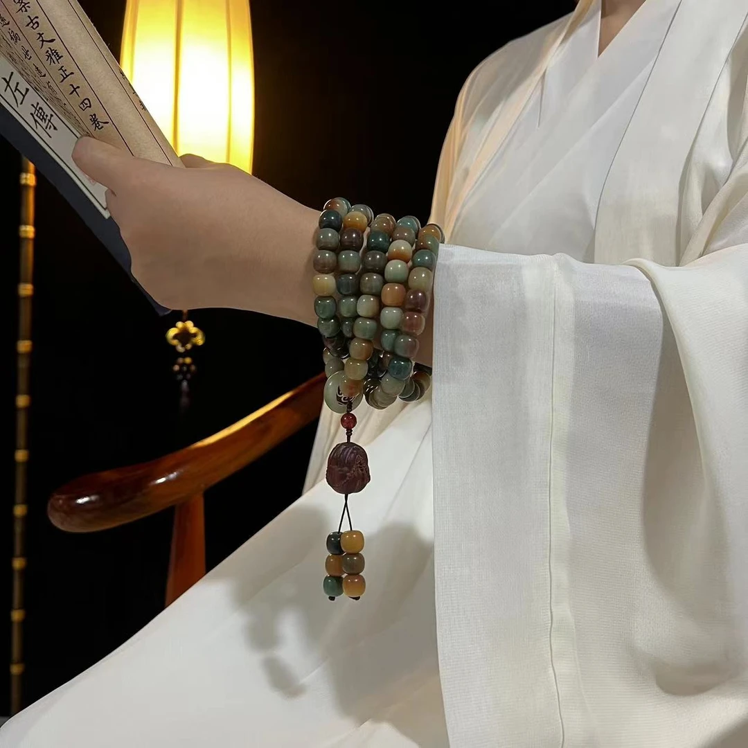 敦煌问天 10*11 敦煌-高抛高料 108颗菩提佛手设计