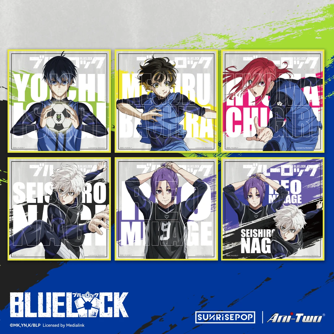 正版蓝色监狱【色纸】 BLUE LOCK蓝锁色纸(默认代拆)