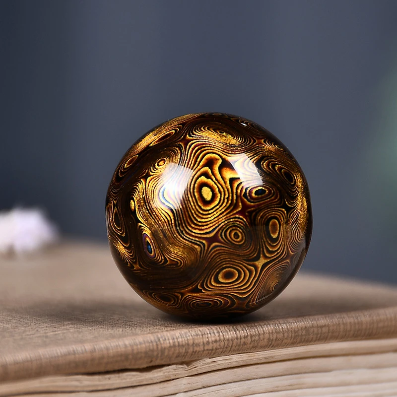 神匠手非遗千层大漆珠中国风吊坠名家漆器作品