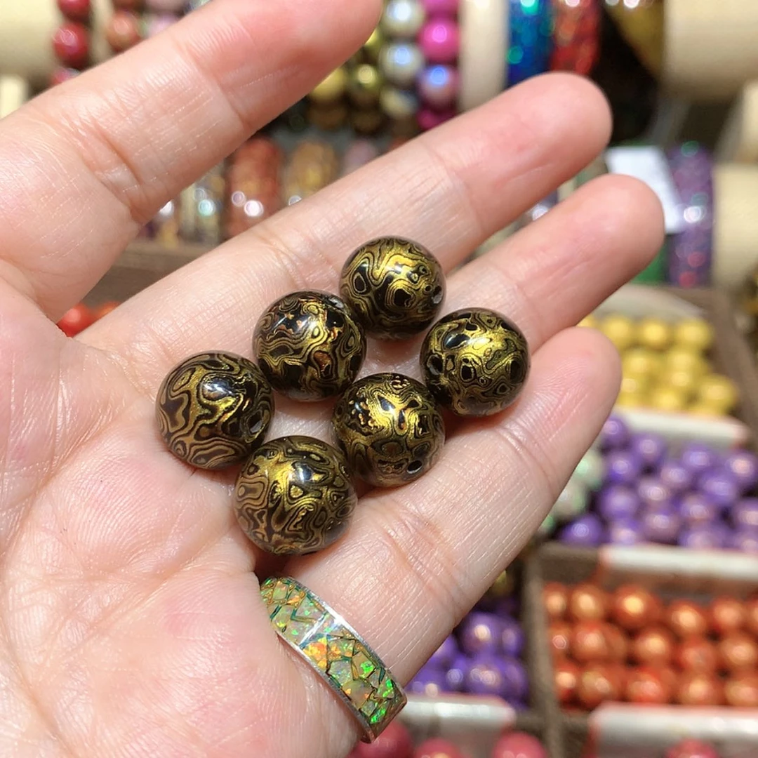 【闪购商品】朱****乐12mm大漆珠