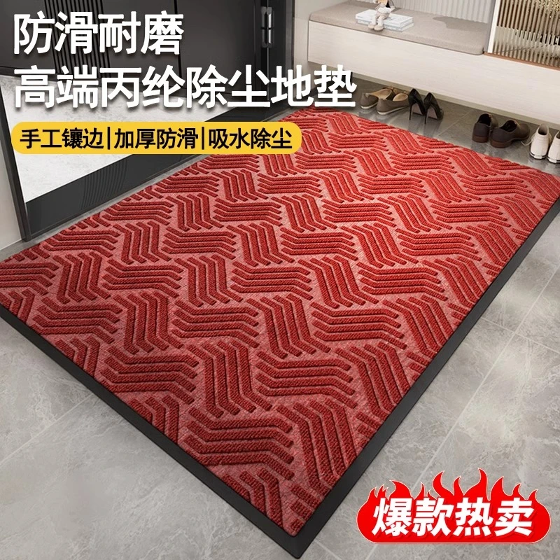 入户门进门地垫玄关地垫家用室外防滑进门蹭土耐脏门垫踩脚垫子