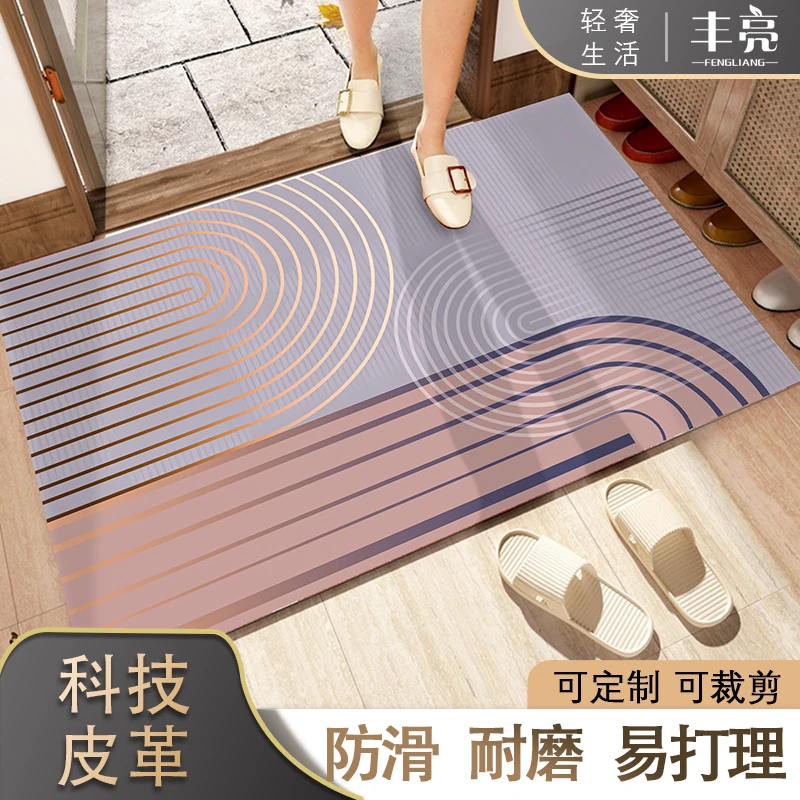 【丰亮】入户门地垫防滑垫高端家用客厅玄关轻奢耐磨脚垫门口吸水