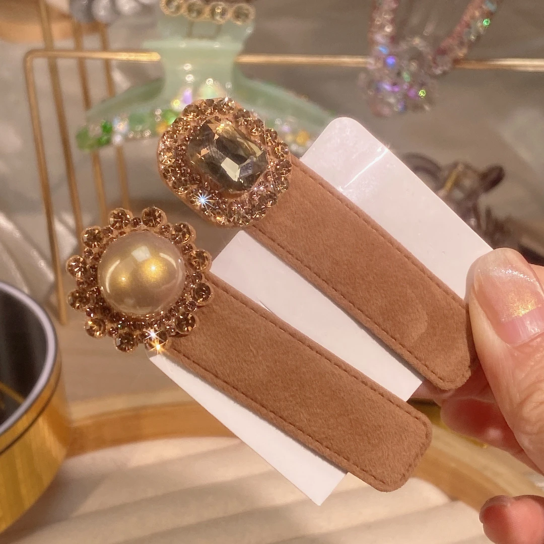 M1402新款秋季网红气质时尚头饰优雅BB夹韩版刘海侧边夹掰掰夹