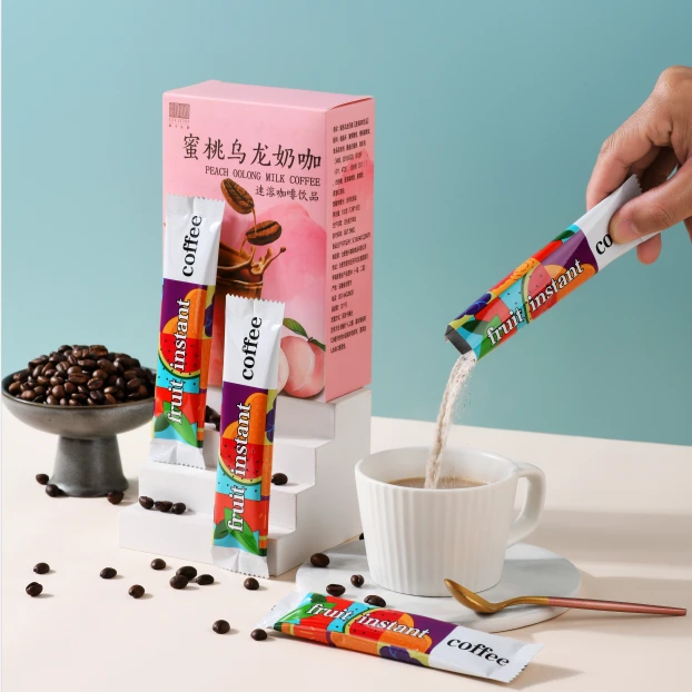 茜卡庄园蜜桃乌龙奶咖12条/盒 加班旅行香醇速溶